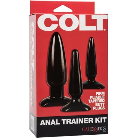 COLT ANAL TRAINER KIT Triple Butt Plug Set