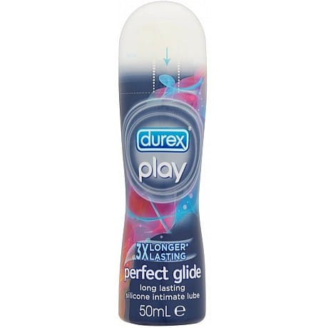 durex play perfect glide long lasting silicone intimate lube 50ml