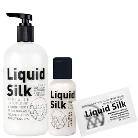 Liquid Silk Luxury Non-tacky Water Based Sensual Lubricant 50ml / 1.69 Fl.Oz