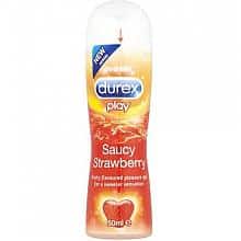 durex play Saucy Strawberry Fruity flavoured pleasure gel for a sweeter sensation 50ml