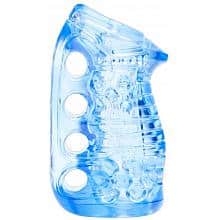 FLESHLIGHT FLESHSKINS GRIP Blue Ice Easy-Grip Masturbator