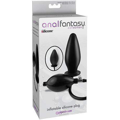 anal fantasy collection inflatable silicone plug