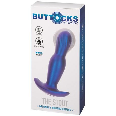 BUTTOCKS by TOYJOY THE STOUT Inflatable & Vibrating Buttplug