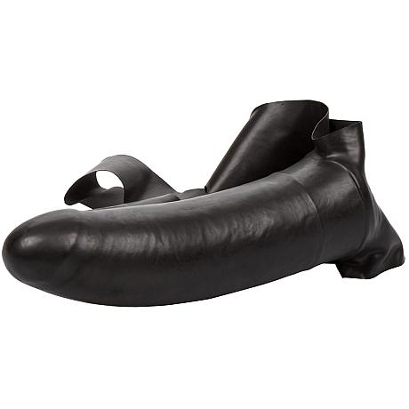 CalExotics ACCOMMODATOR LATEX DONG Dildo Face Mask Chin-Strap