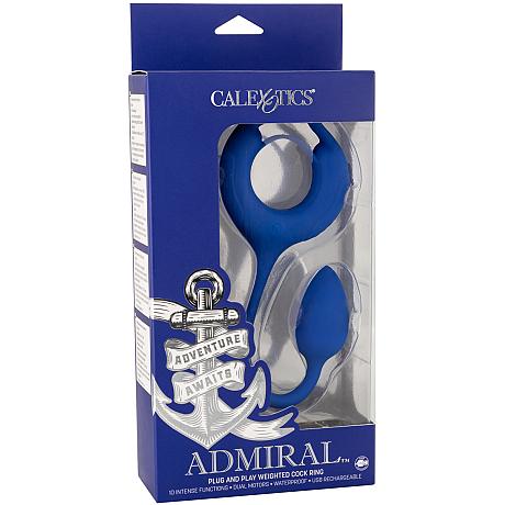 CalExotics ADMIRAL Plug and Play Weighted Cock Ring