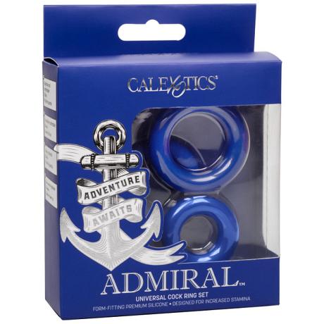 CALEXOTICS ADMIRAL Universal Cock Ring Set