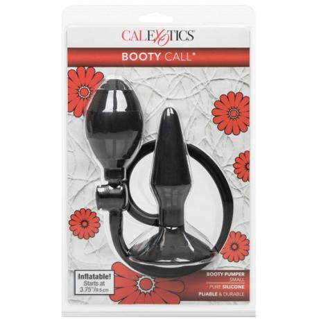 CALEXOTICS BOOTY CALL Booty Pumper Small Silicone Inflatable Anal Plug