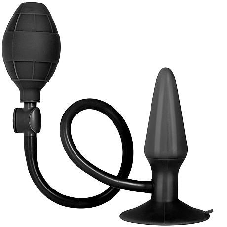 CALEXOTICS BOOTY CALL Booty Pumper Small Silicone Inflatable Anal Plug
