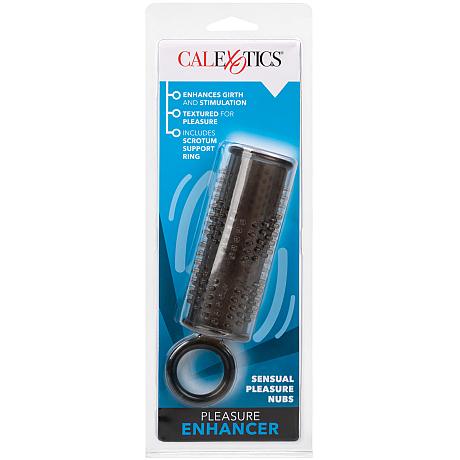 CalExotics PLEASURE ENHANCER Penis Sleeve with Cock Ring