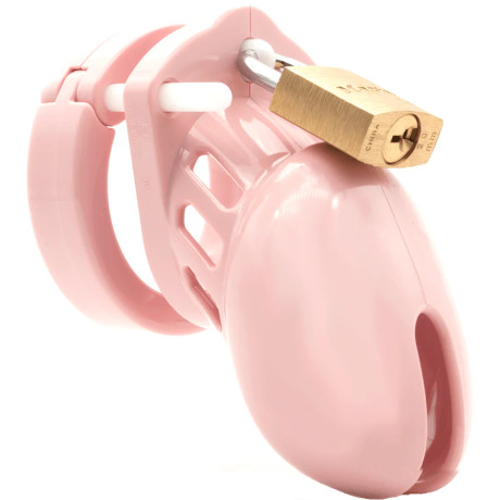 CB-X CB-6000S Short Chastity Cage Kit (Pink)