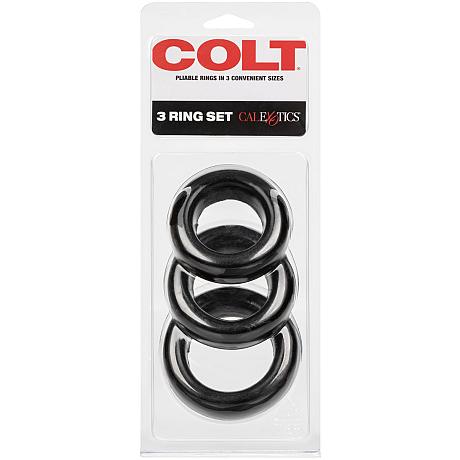 COLT 3 RING SET Cock Ring Triple Pack