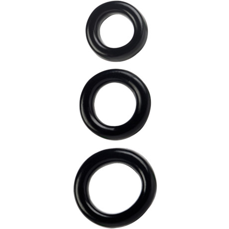 COLT 3 RING SET Cock Ring Triple Pack