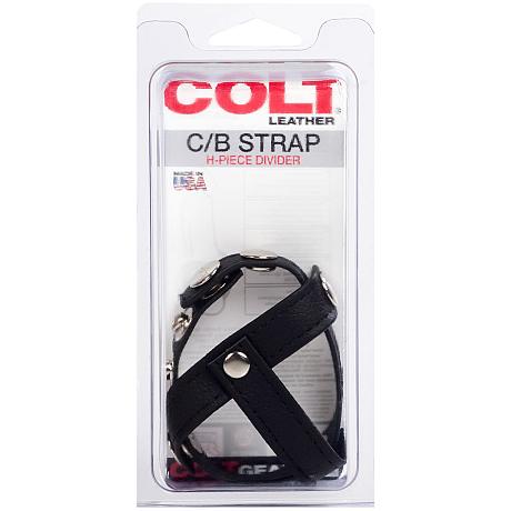 COLT LEATHER C/B STRAP H-PIECE DIVIDER Cock Strap
