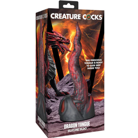 CREATURE COCKS DRAGON TONGUE Silicone Dildo