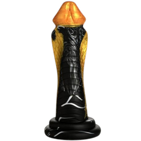 CREATURE COCKS Golden Mamba Silicone Dildo