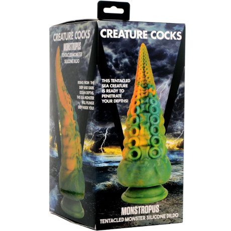 CREATURE COCKS MONSTROPUS Tentacled Monster Silicone Dildo