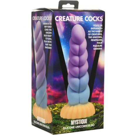 CREATURE COCKS MYSTIQUE Silicone Unicorn Dildo