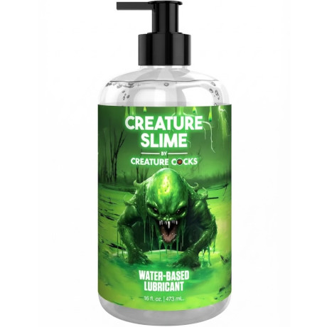CREATURE SLIME by CREATURE COCKS Water-Based Lubricant 16 oz. | 473ml