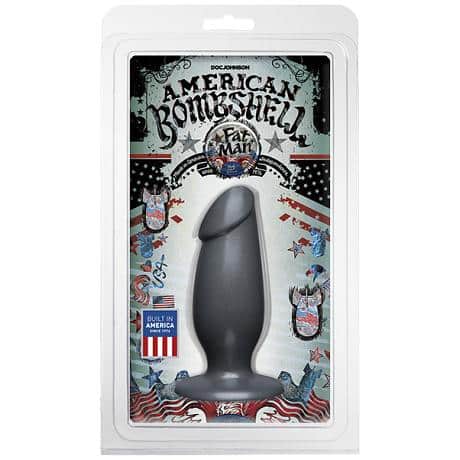 DOC JOHNSON AMERICAN BOMBSHELL Fat Man Butt Plug