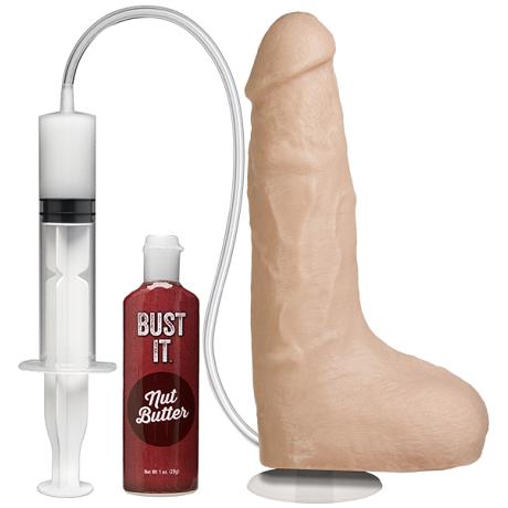 DOC JOHNSON BUST IT Squirting Realistic Cock 8.5” Dildo