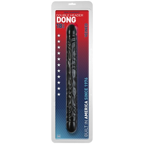 DOC JOHNSON DOUBLE HEADER DONG 18 INCH VEINED Double Headed Dildo