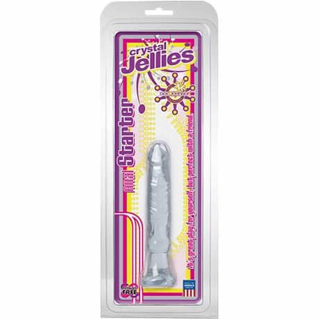 DOC JOHNSON crystal Jellies Anal Starter 6″ Dildo