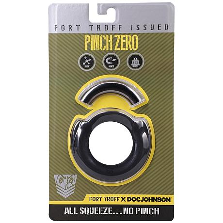 DOC JOHNSON FORT TROFF ISSUED Pinch Zero Metal Cock Ring