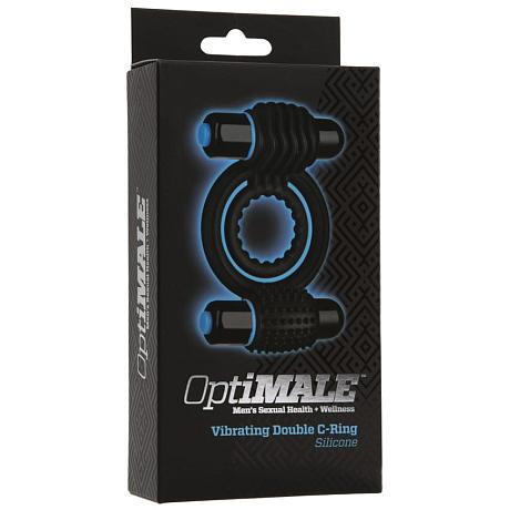 DOC JOHNSON OptiMALE Vibrating Double C-Ring