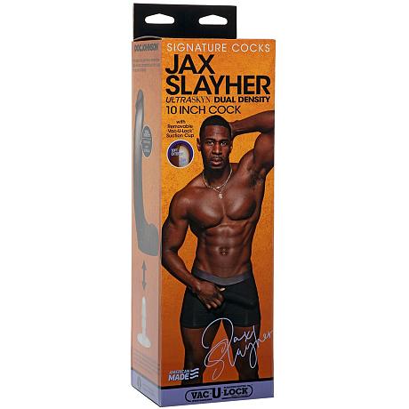 DOC JOHNSON SIGNATURE COCKS Jax Slayher 10 Inch Cock with Removable Vac-U-Lock Suction Cup