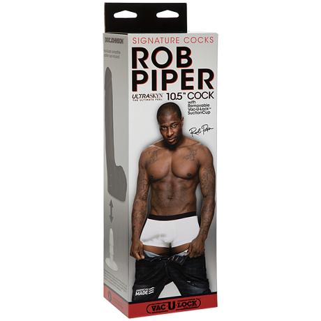 DOC JOHNSON SIGNATURE COCKS ROB PIPER 10.5″ Cock with Removable Vac-U-Lock Suction Cup