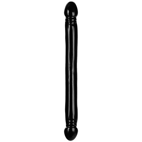 DOC JOHNSON THE CLASSIC DOUBLE HEADER DONG 18″ SMOOTH Double Headed Dildo (Black)