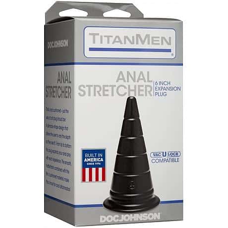 DOC JOHNSON TitanMen ANAL STRETCHER 6 Inch Expansion Plug