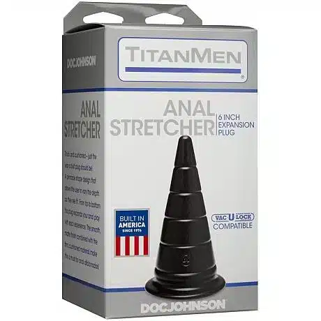 DOC JOHNSON TitanMen ANAL STRETCHER 6 Inch Expansion Plug