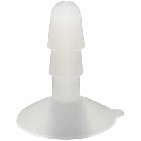 DOC JOHNSON Vac-U-Lock Frosted Suction Cup Plug