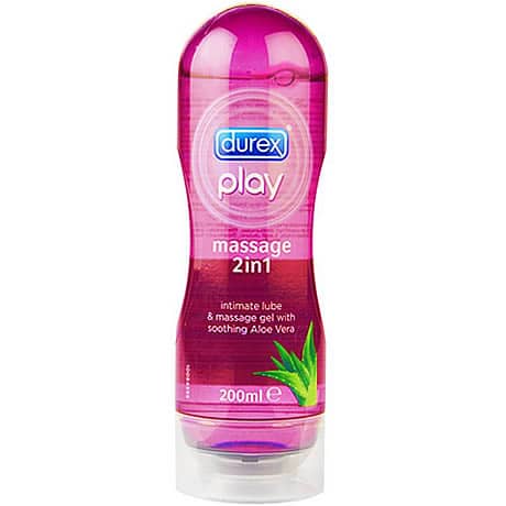 durex play massage 2in1 intimate lube & massage gel with soothing Aloe Vera 200ml