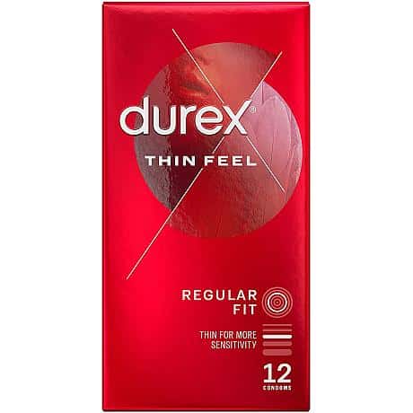 durex THIN FEEL REGULAR FIT 12 Condoms