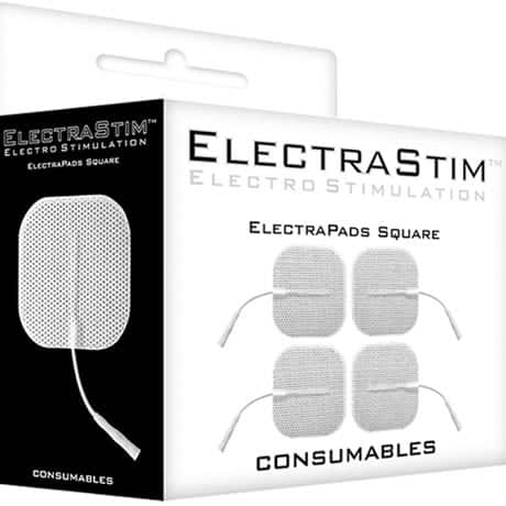 ELECTRASTIM ElectraPads Square CONSUMABLES Uni-Polar Electro Conductive Pads