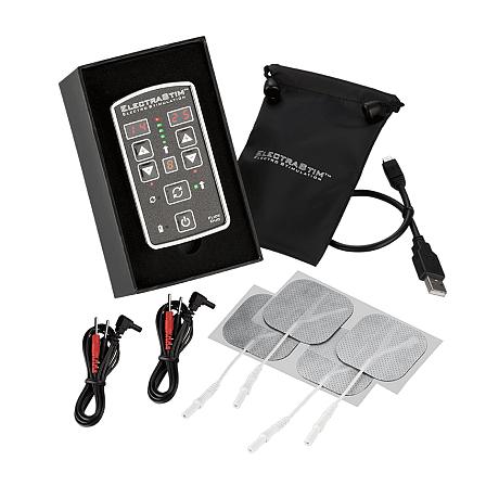 ELECTRASTIM Electro-Sex Stimulator FLICK DUO EM80-E Stimulation Pack