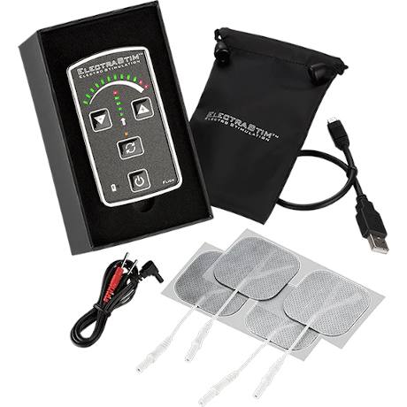 ELECTRASTIM Electro-Sex Stimulator FLICK EM60-E Electro Stimulation Pack
