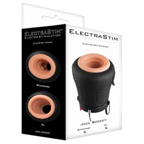 ELECTRASTIM Electro-Sex Stroker JACK SOCKET Electro Masturbator