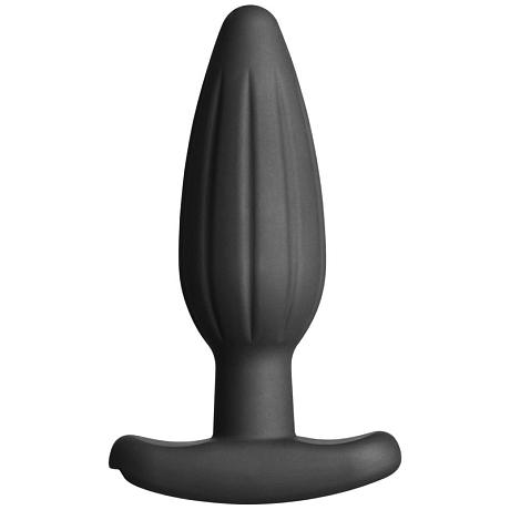 ELECTRASTIM Silicone NOIR Rocker Medium Butt Plug