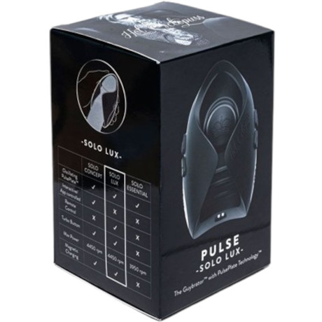 Hot Octopuss PULSE SOLO LUX The Guybrator with PulsePlate Technology