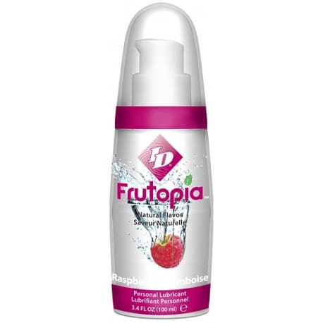 ID Frutopia Natural Flavor Raspberry Personal Lubricant 3.4 FL OZ (100ml)