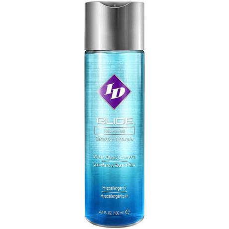 ID GLIDE Natural Feel Water Based Lubricant Hypoallergenic 4.4 FL OZ (130ml)