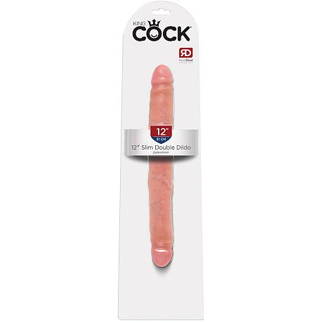 KING COCK 12″ Slim Double Dildo