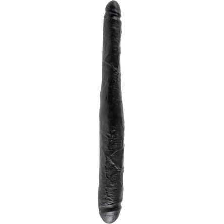 KING COCK 16″ Tapered Double Dildo (Black)