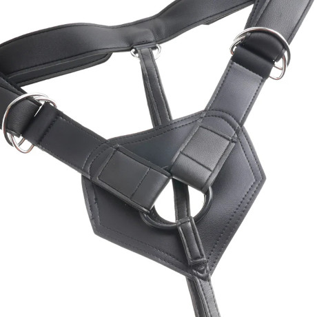 KING COCK Strap-On Harness w/ 8″ Cock