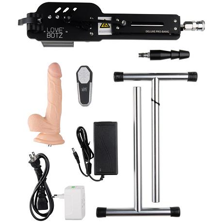 LOVEBOTZ DELUXE PRO-BANG Sex Machine with Remote Control