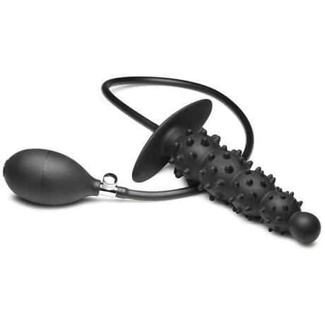 MASTER SERIES ASS PUFFER Nubbed Inflatable Silicone Anal Plug