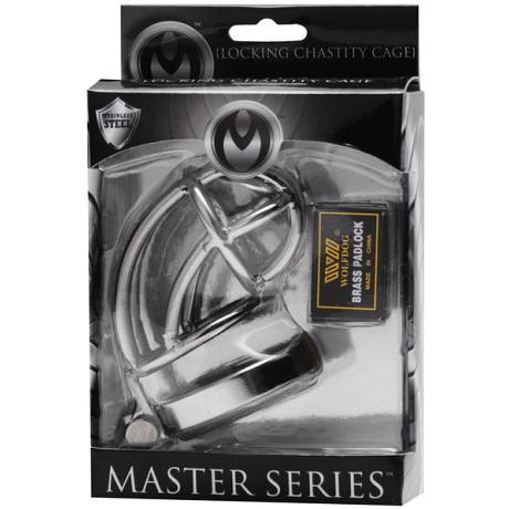 MASTER SERIES CAPTUS Locking Chastity Cage